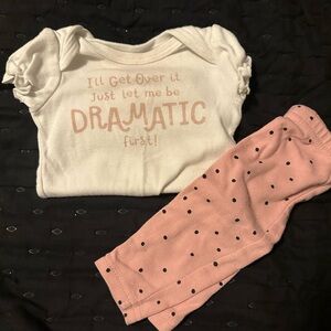 Pink and White Kids Set